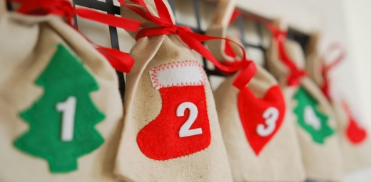 kalendarz adwentowy DIY