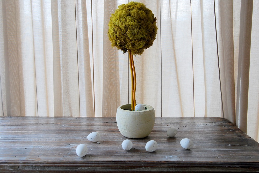 drzewko wielkanocne diy