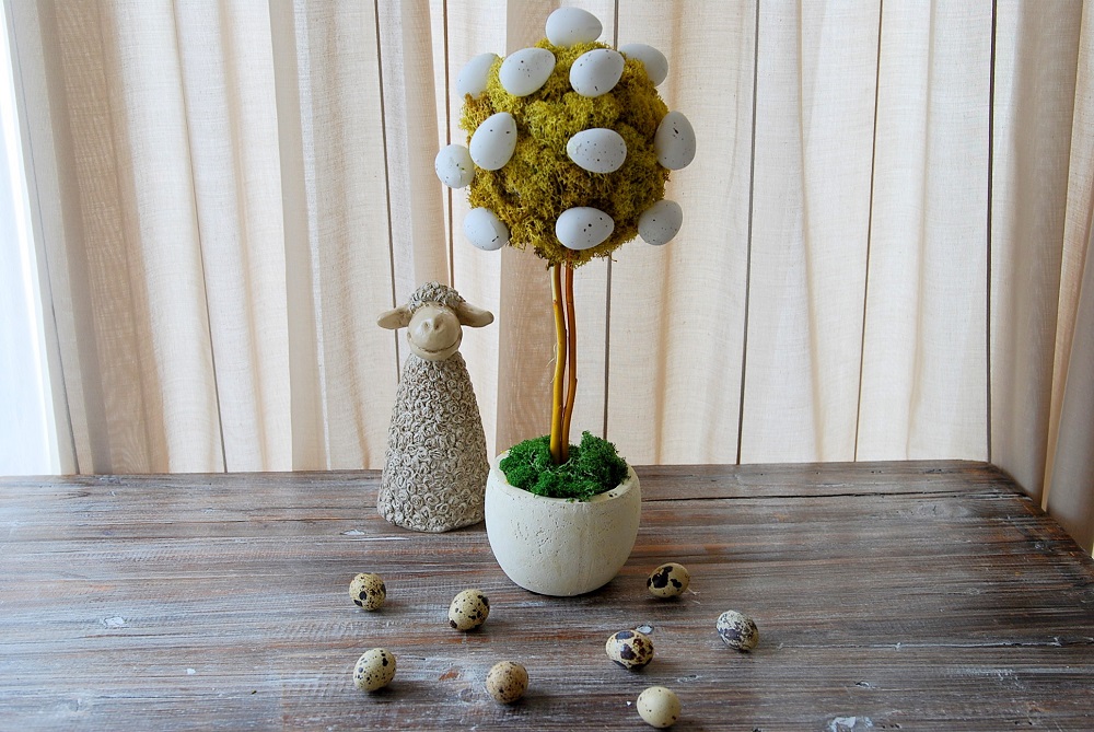 drzewko wielkanocne diy