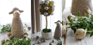 dekoracja wielkanocna DIY