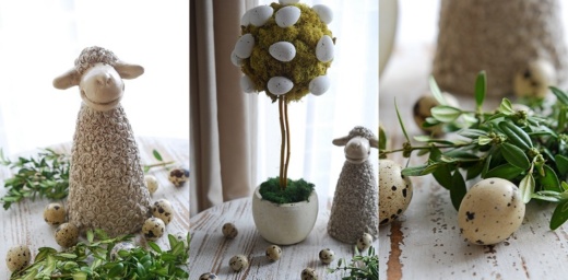 dekoracja wielkanocna DIY