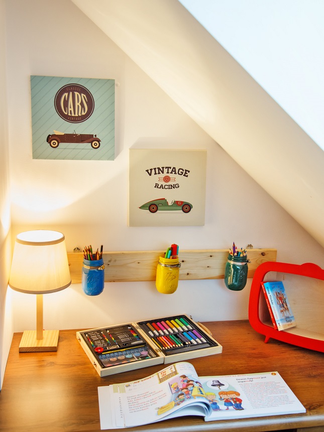 organizer ucznia diy