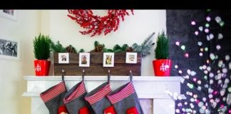 Wieszak na skarpety świąteczne DIY