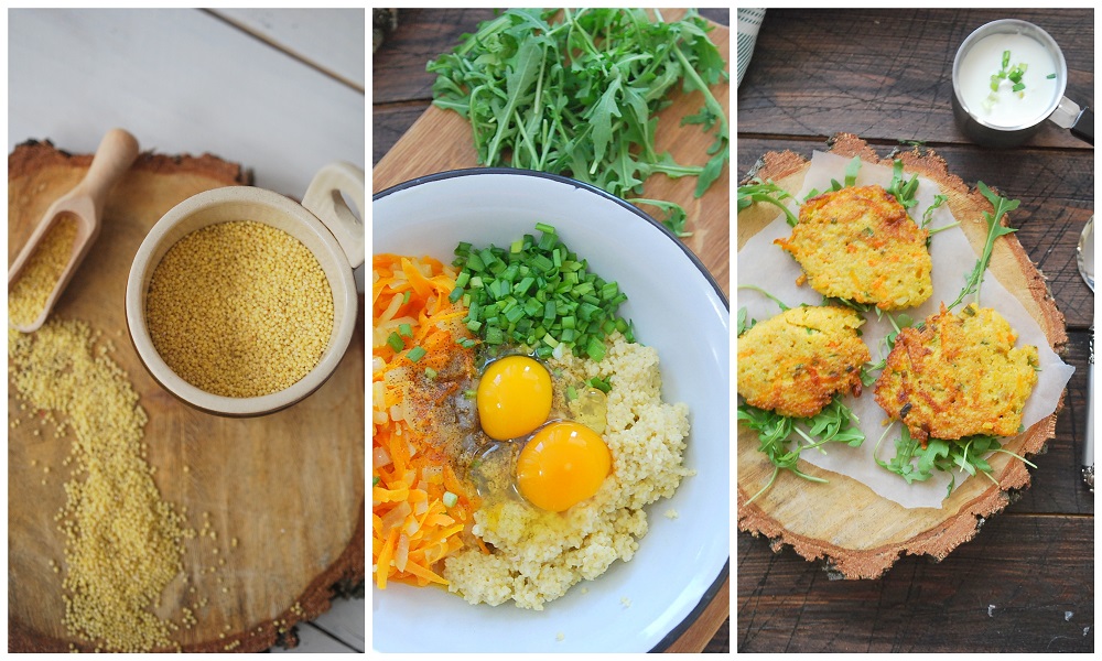 przepis na placki z kaszy