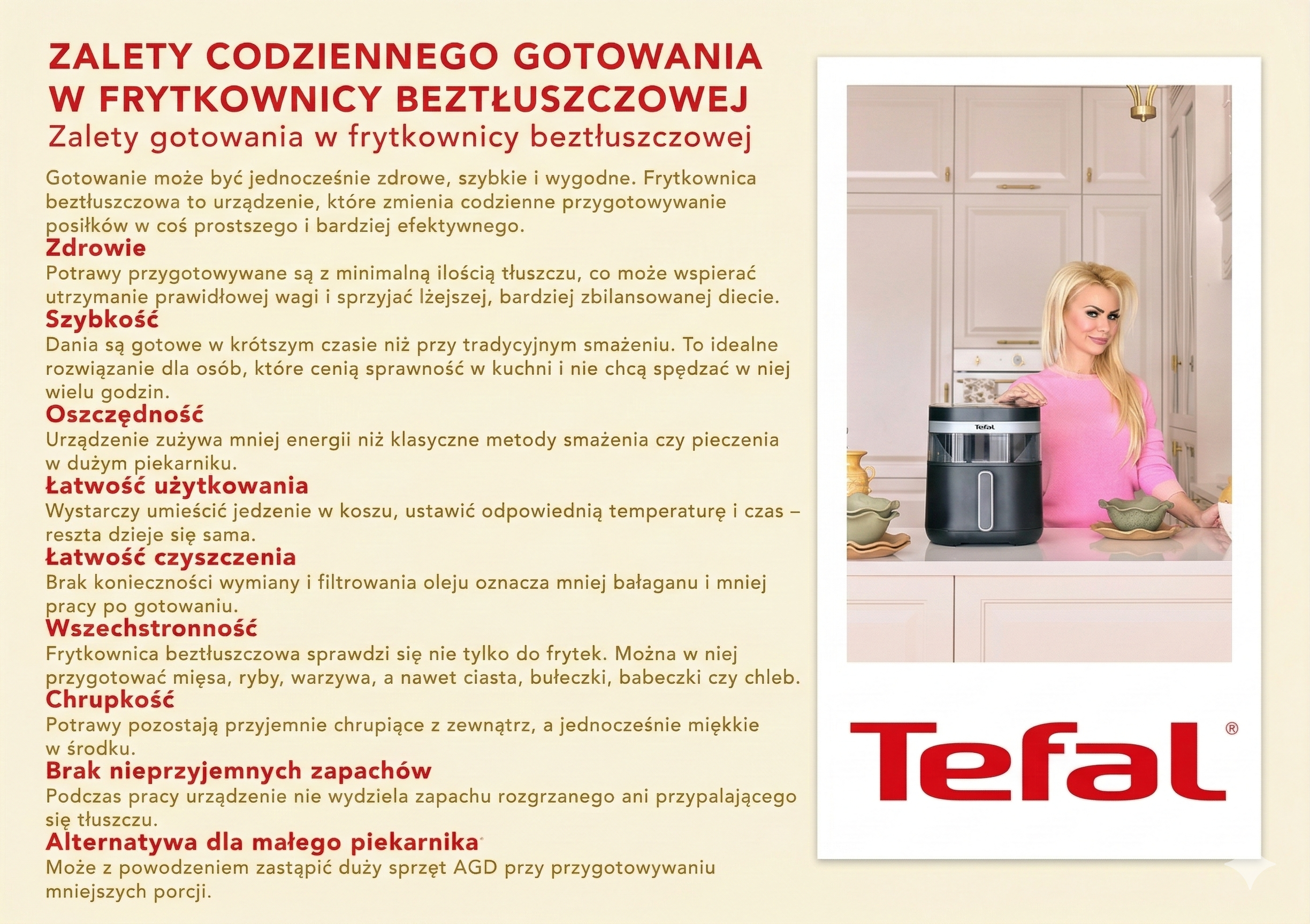 frytkownica tefal infrared
