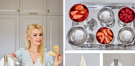 Maszynka do lodów Tefal Freezi IG803AE0 i domowe lody włoskie