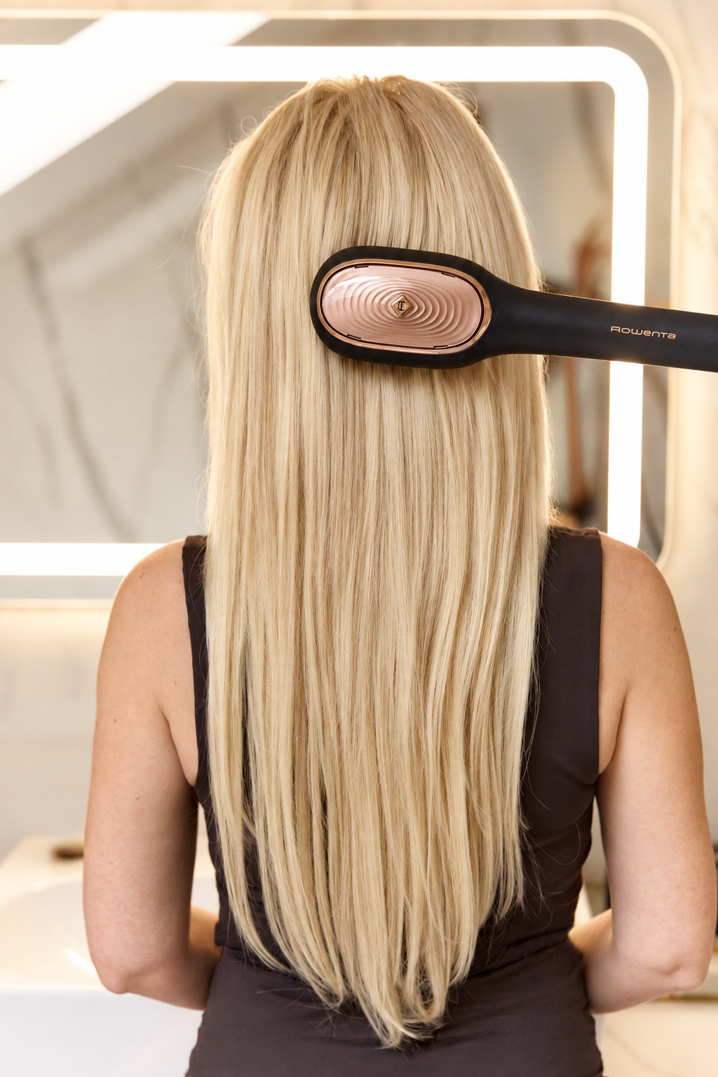 Szczotka parowa do włosów Rowenta Hair Therapist